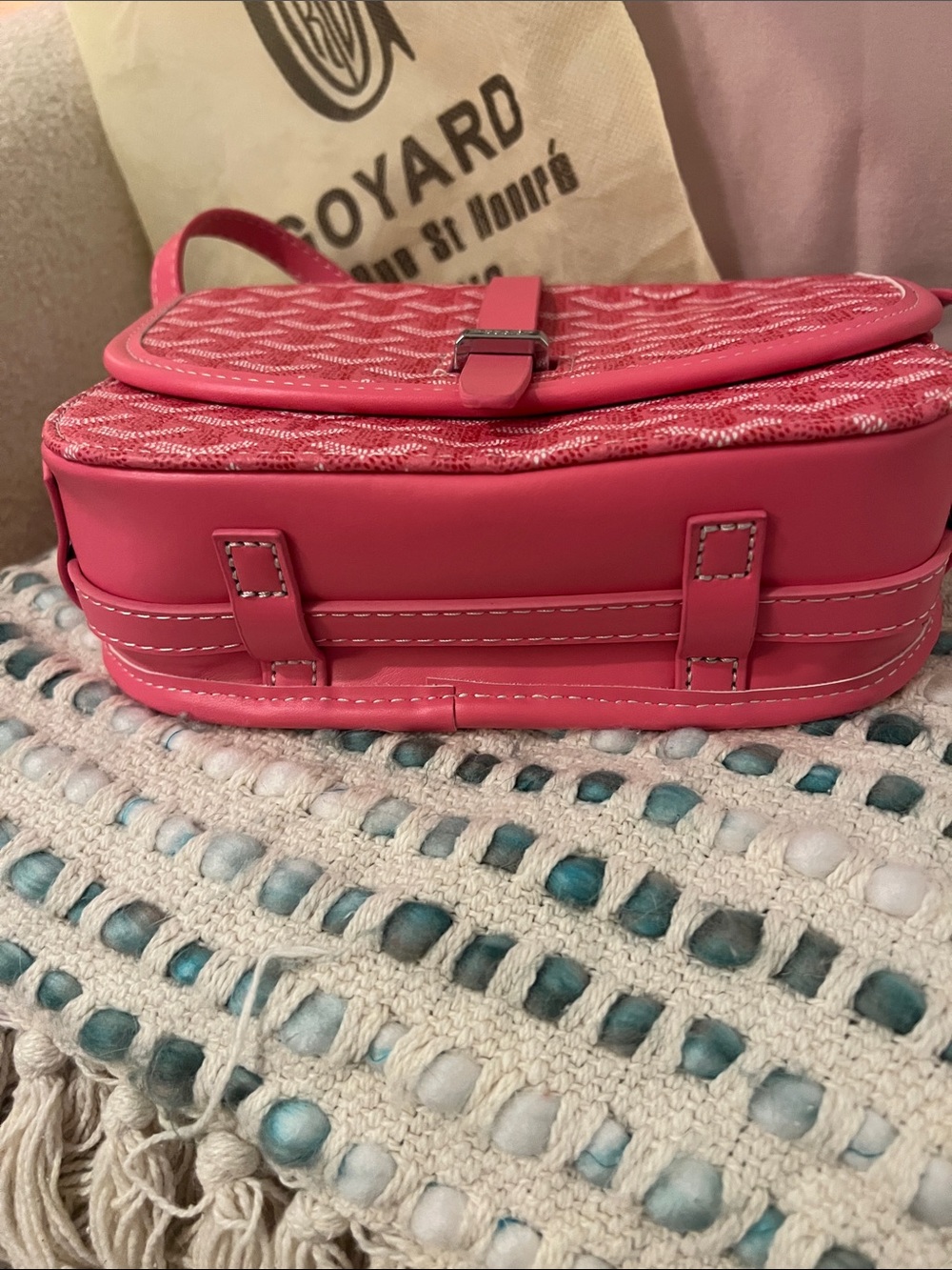 Inspired Pink Crossbody Bag - Women's Shoulder Purse - Picture 9 of 10